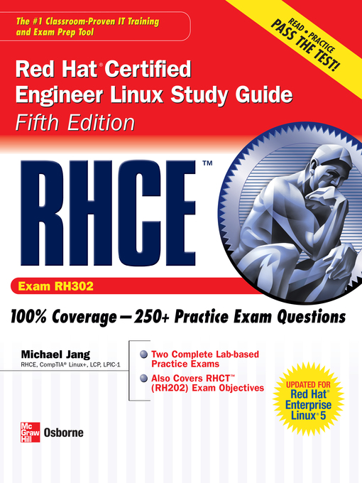 Title details for RHCE<sup>TM</sup> Red Hat® Certified Engineer Linux Study Guide (Exam RH302) by Michael Jang - Available
